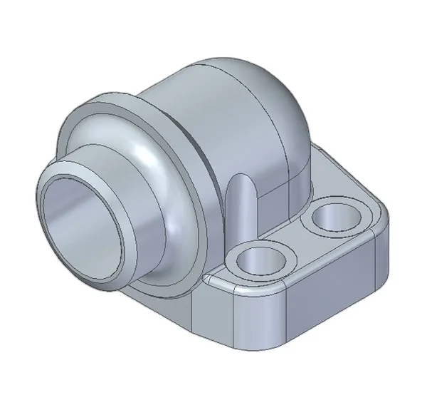 Top quality italian Stainless Steel Inox weld on 90 degrees flanges for oil hydraulic systems for export