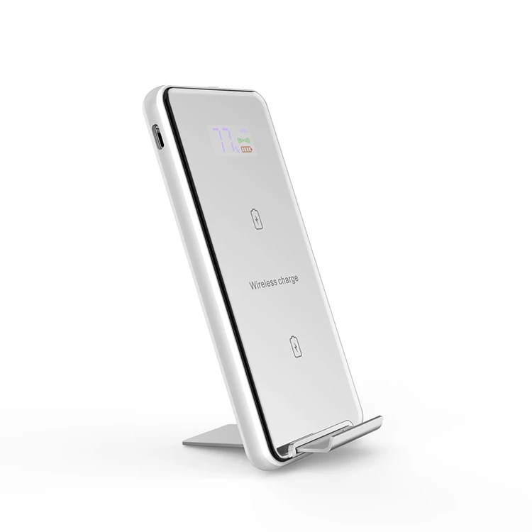 X282 Универсальный беспроводной Внешний аккумулятор со светодиодным дисплеем на 5000 мАч