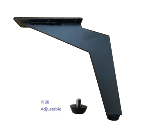 17cm Hight high Quality Black seven character iron foot
