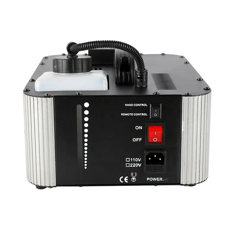 Special Effects For Wedding Party Led Black Stage Ground 1500W Fog Smoke Machine DJ Power Vertical Fog Machine Fogger Machine