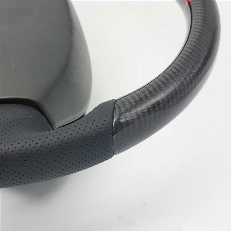 Автомобильное гоночное Рулевое колесо для TOYOTA LAND CRUISER, рулевое колесо из углеродного волокна, индивидуальный дизайн