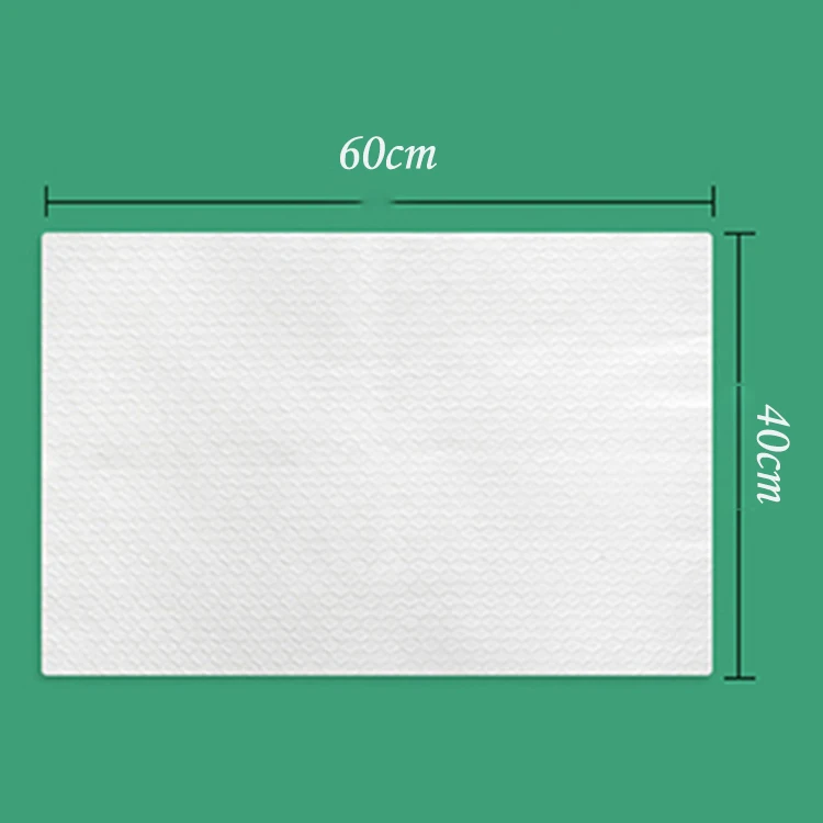 Disposable 100% polyester cleaning pads mop refills floor cloth wipes