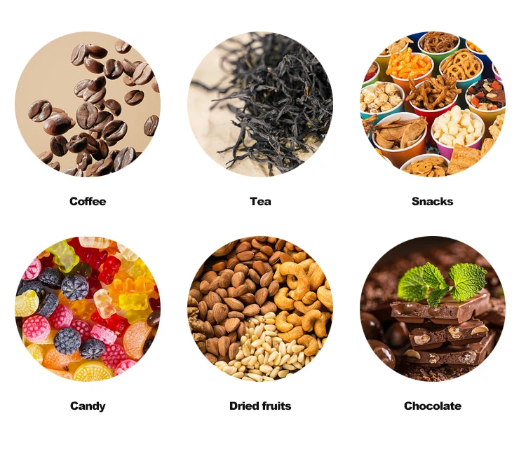 Customized Zipper  Pouch Flat Bottom  Packing Bags Coffee Bean Bags With Valve And Zipper