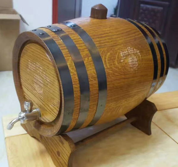 Cheap oak wood wine cask barrel decoration