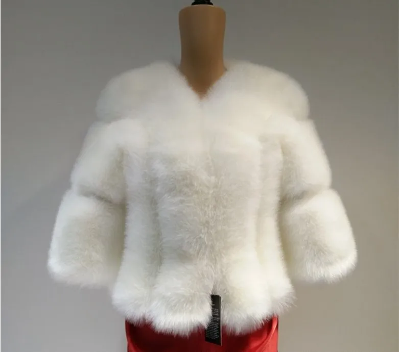 Hot selling solid color casual korean winter coats clothes women faux fur coat for wholesales