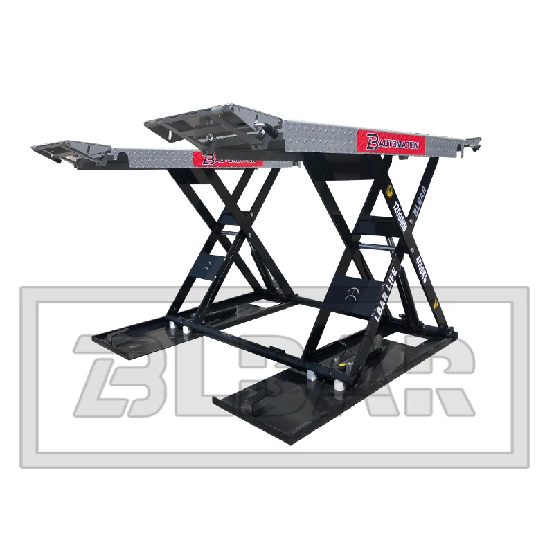 Load Capacity 3000kg MID Rise Scissor style  Hydraulic Car Lift Lifting Equipment Support OEM manufacturing
