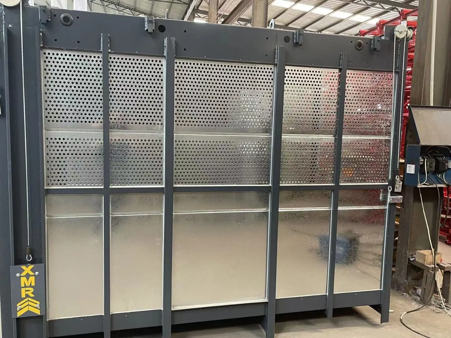 China popular SC100/100 construction material hoist with double cage