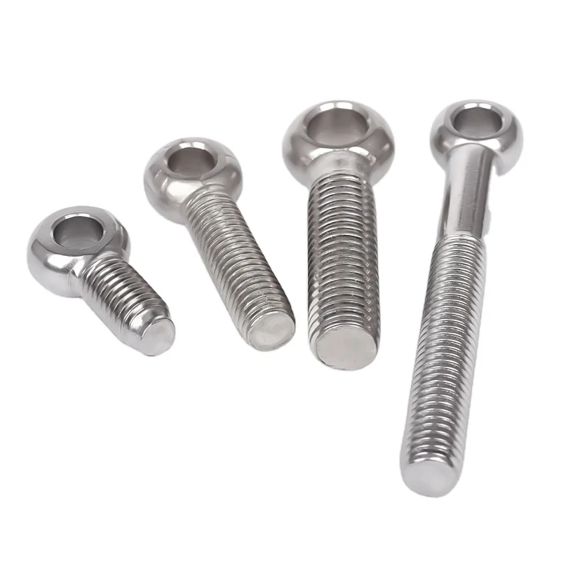 DIN 444 Factory Price M6-M30 Stainless Steel Eye Bolts Anchors