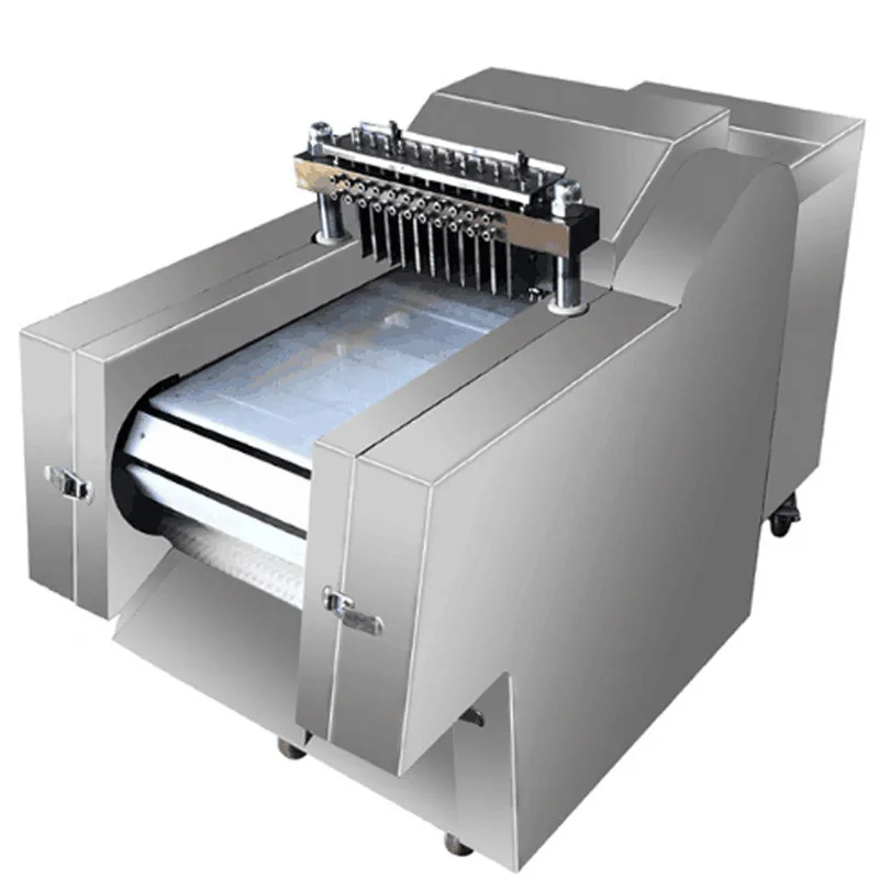 Frozen Meat Cube Chicken Cutting Machine For