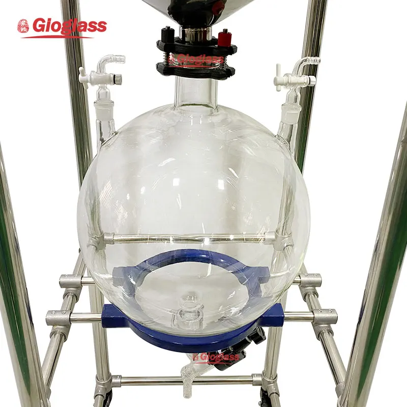 Factory Price Stainless Steel 10l 20l 30l 50l 100l Laboratory Nutsche Vacuum Filter For Solution Soild Separation