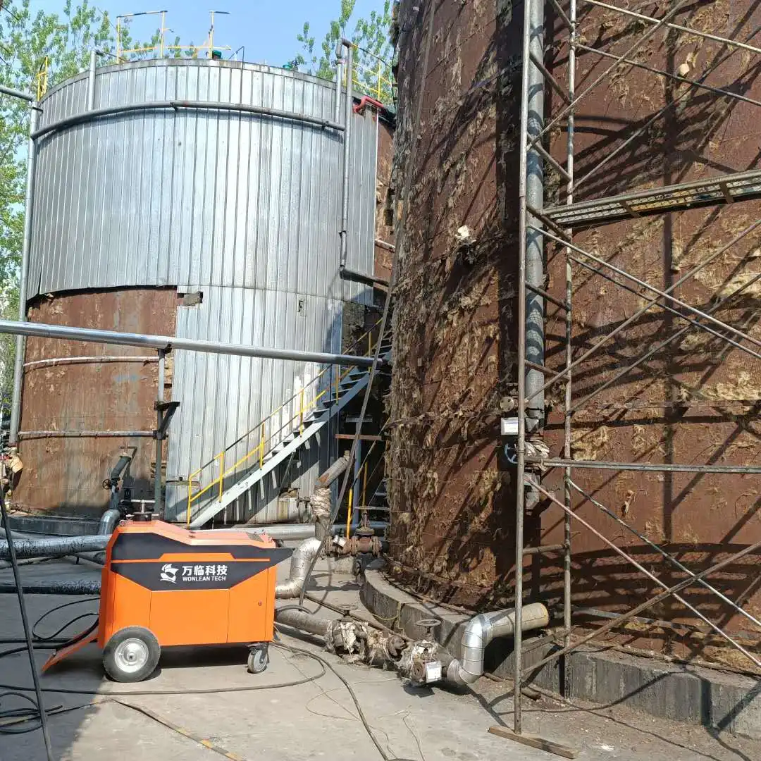 Professional Factory Supply flammable and explosive goods pipelie and oil tank portable waterjet cutting machine