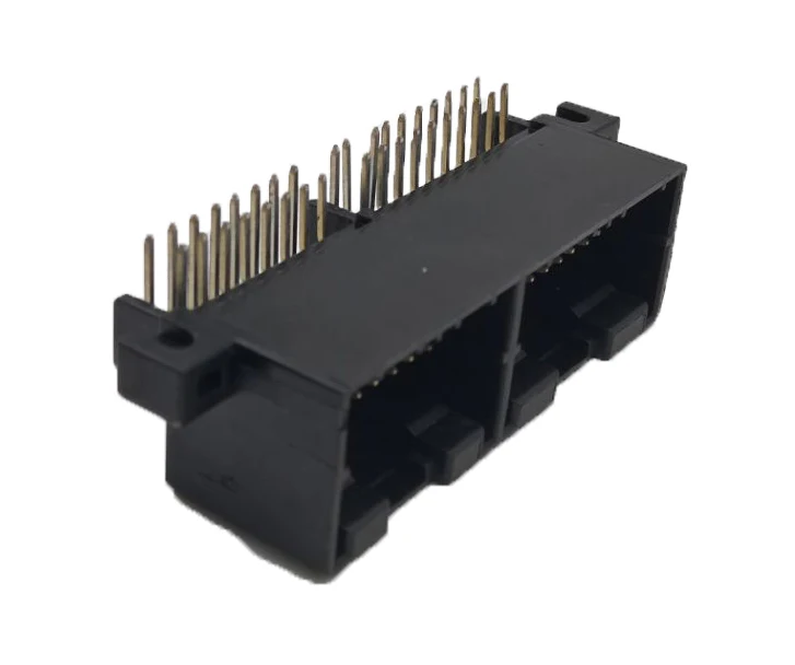Коннектор PCB двухрядный 2 5 90 градусов автоматический разъем полуголово-позолоченный