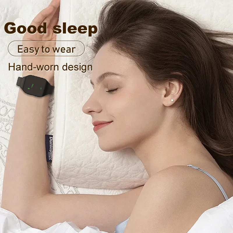 Microcurrent Technology Sleep Aid Machine Handheld Insomnia Relief Device Wristband Sleep Aid watch for Adults Good Sleep