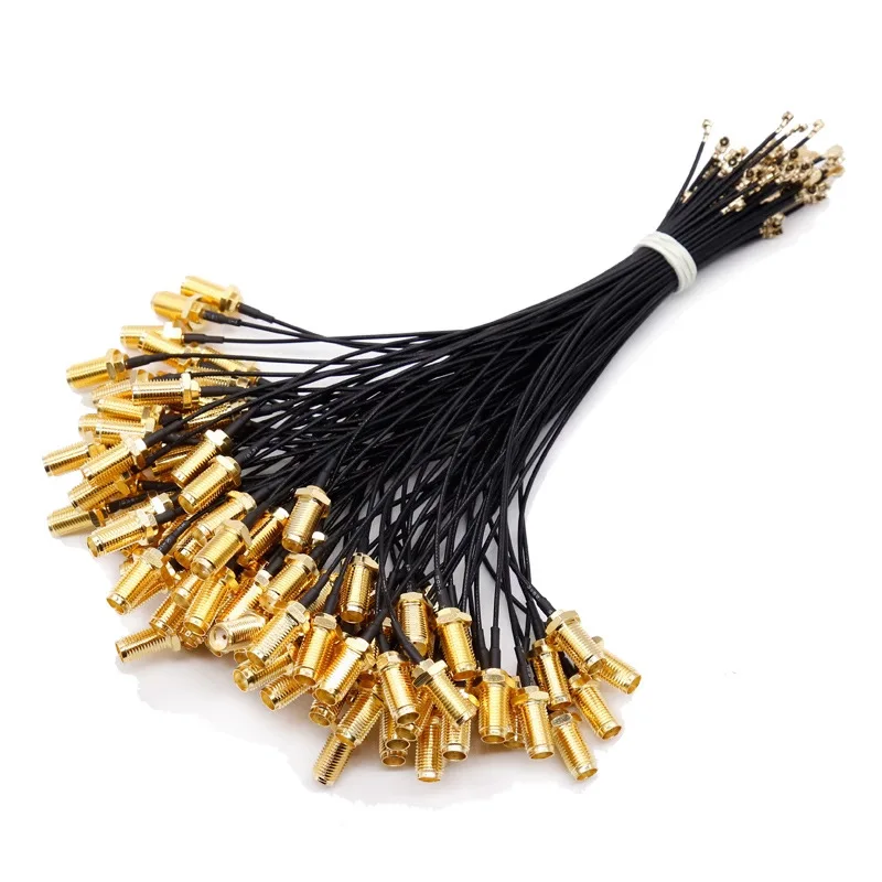 UFL SMA Coax Cable to U.FL IPX IPEX RG178 RF1.13 Pigtail Jumper Cable 6inch 8inch SMA Female RF Cable