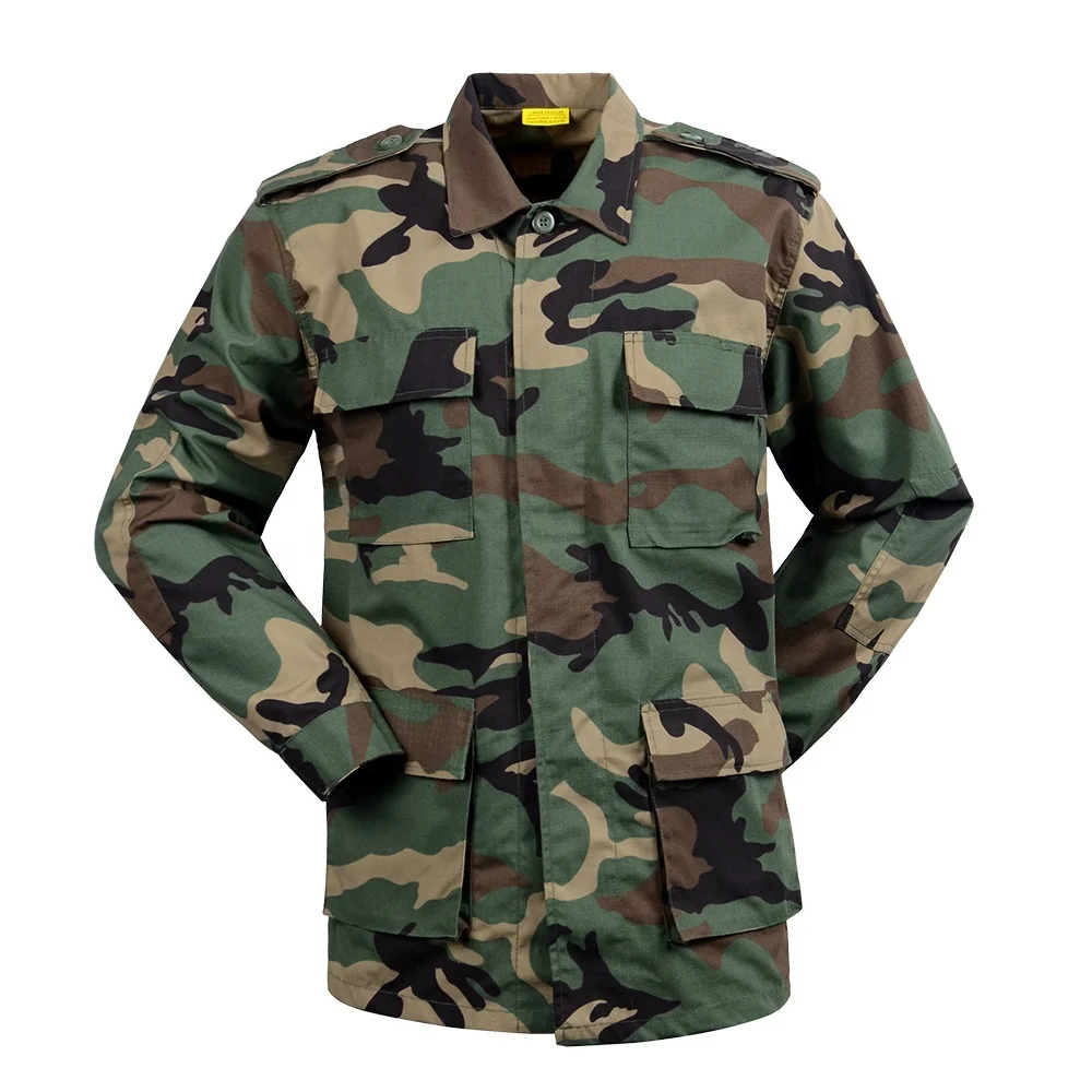 High Quality BDU Uniform Green Security Guard Uniform Camouflage BDU Uniform