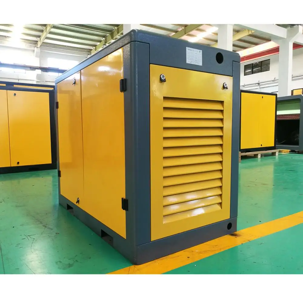 
160kw Industrial Twin-Stage Rotary Screw Air Compressor High cost performance 