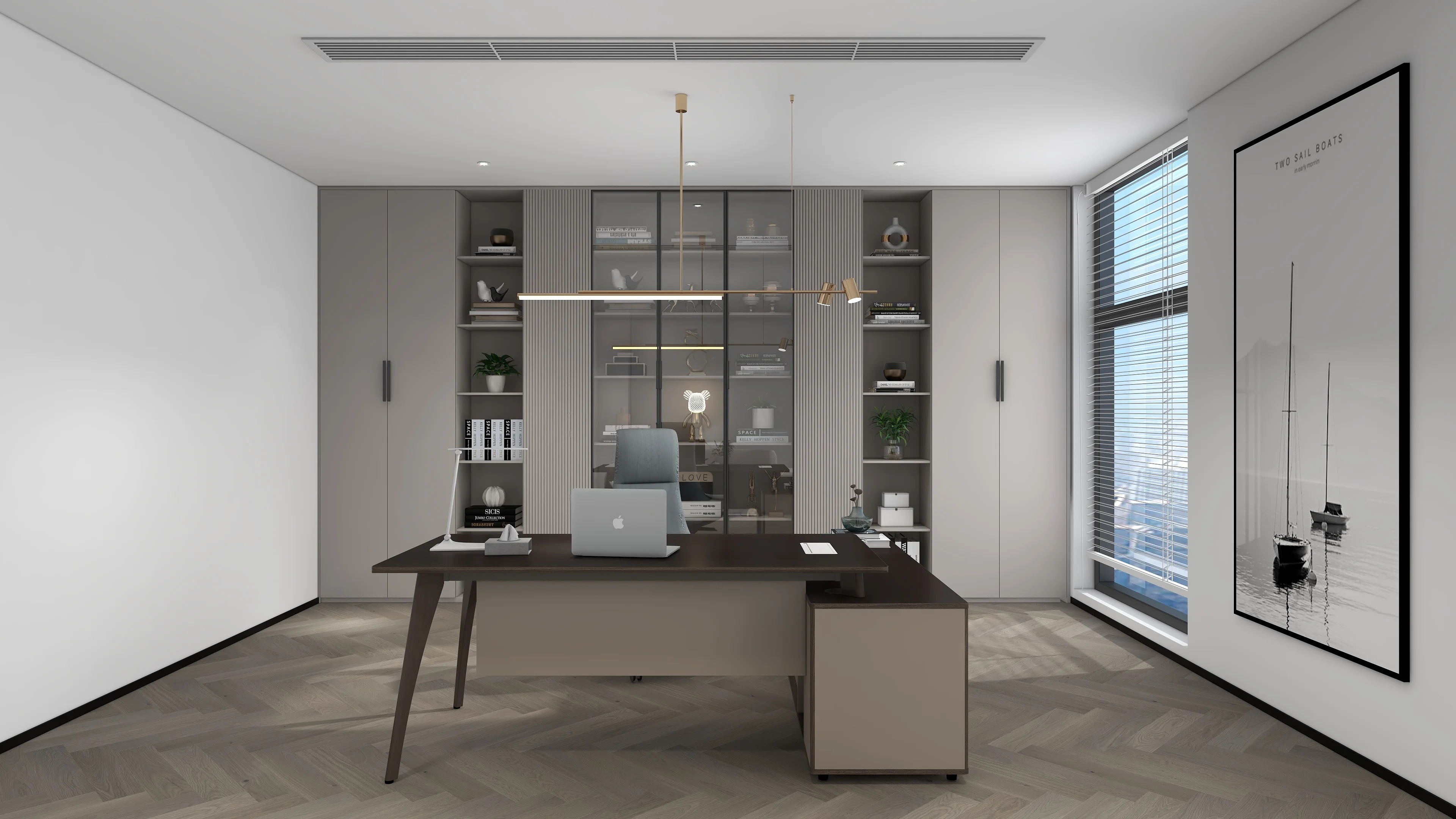 Office Furniture Modern  Boss Wooden Table Manager Desk Office CEO Desk Executive Office Desk