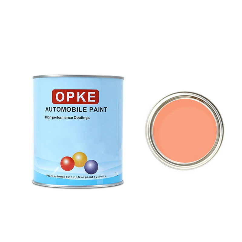 Краска для автомобиля OPKE 2K, желтая, 1 л * 12, высокая практичность, Заводская поставка, оптовая цена