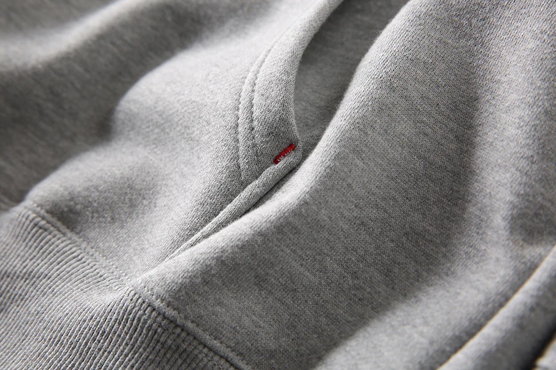 Reverse Weave Combed Cotton blank Fleece zip up  Hoodie