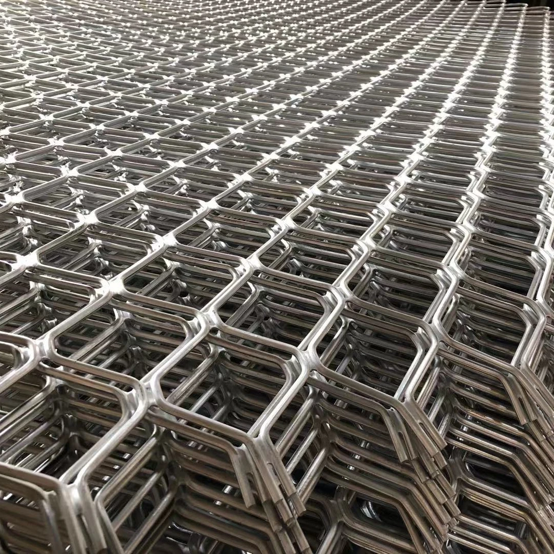 Hotsale Decorative Cladding Panel Diamond Hole Grill Aluminum Expanded Metal Mesh