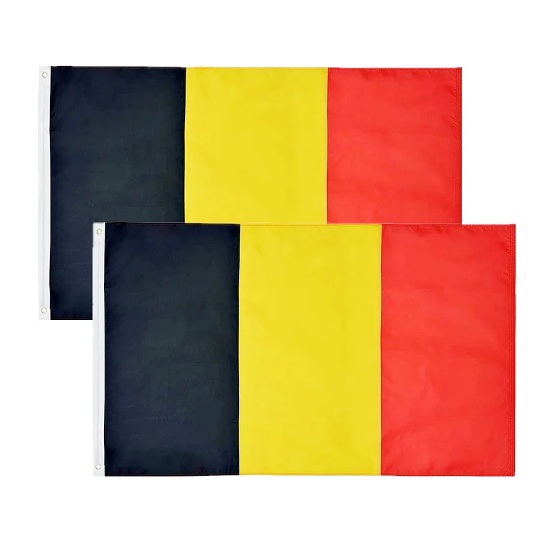 Factory direct wholesale custom belgium flag national flag of countries