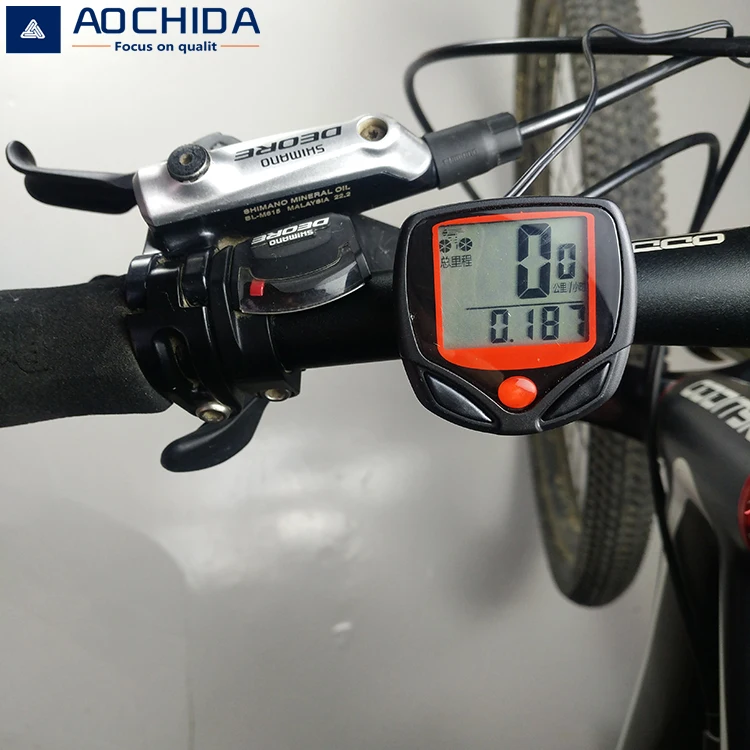 QXZB-MB-001 hot fashion bicycle cycling equipment code table. High-end fashion odometer, Chinese factory direct sales