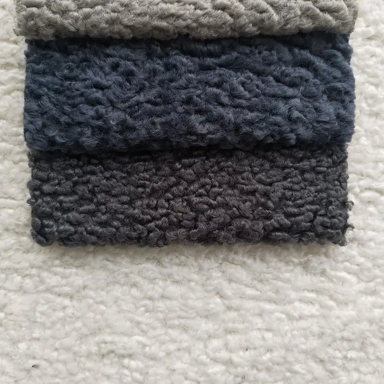 Super Soft Pet Furniture Fabric Boucle Cushion Fabric