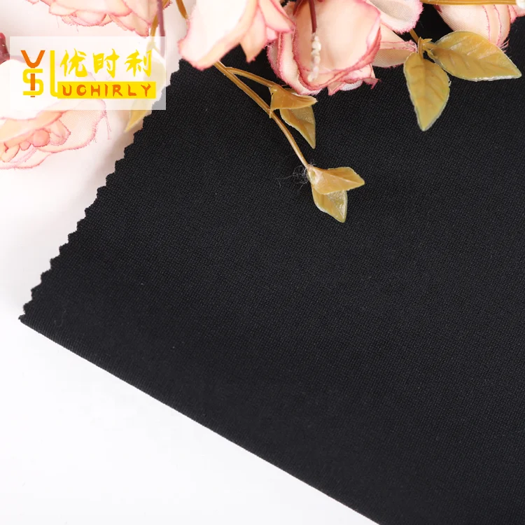 Viscose nylon spandex knitted ponte de roma fabric