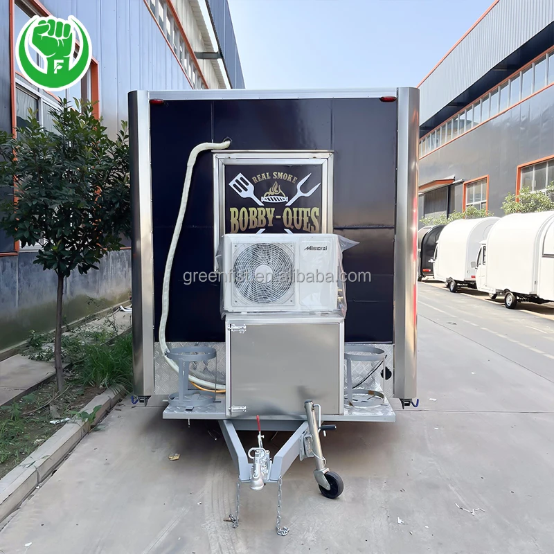 China Fast Food Truck Mobile Food Trailers Concession Trailers Food Trucks in Dubai
