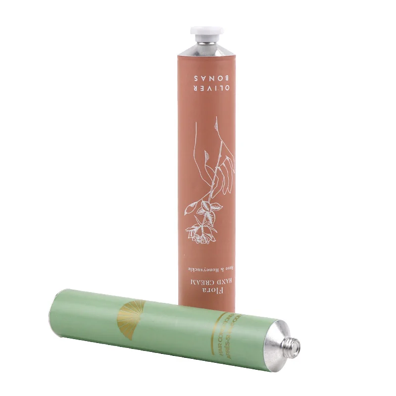 
15ml 30ml 50ml 100ml 150ml Customized Logo cometic packaging soft aluminum cosmetic tube 