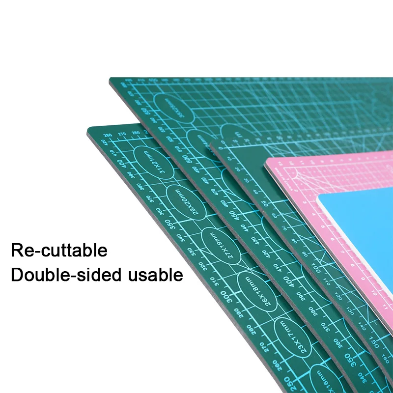A3 A4 A5 PVC Cutting Mat Patchwork Cut Pad Sewing Manual DIY Knife Engraving Leather Cutting Board Single Side Underlay