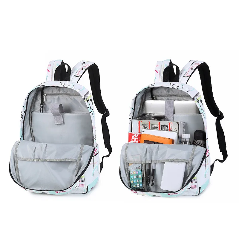
Cheap Female Casual Digital Printing Backpacks Waterproof Backpack Korean Middle School Student Schoolbag For Girls 