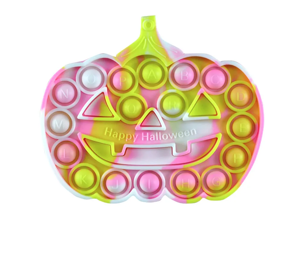 Halloween Suit  Push Bubble Sensory Fidget Toys  Reliver Stress Toys For Adult Children Autism Needs Squishy Antistress T
