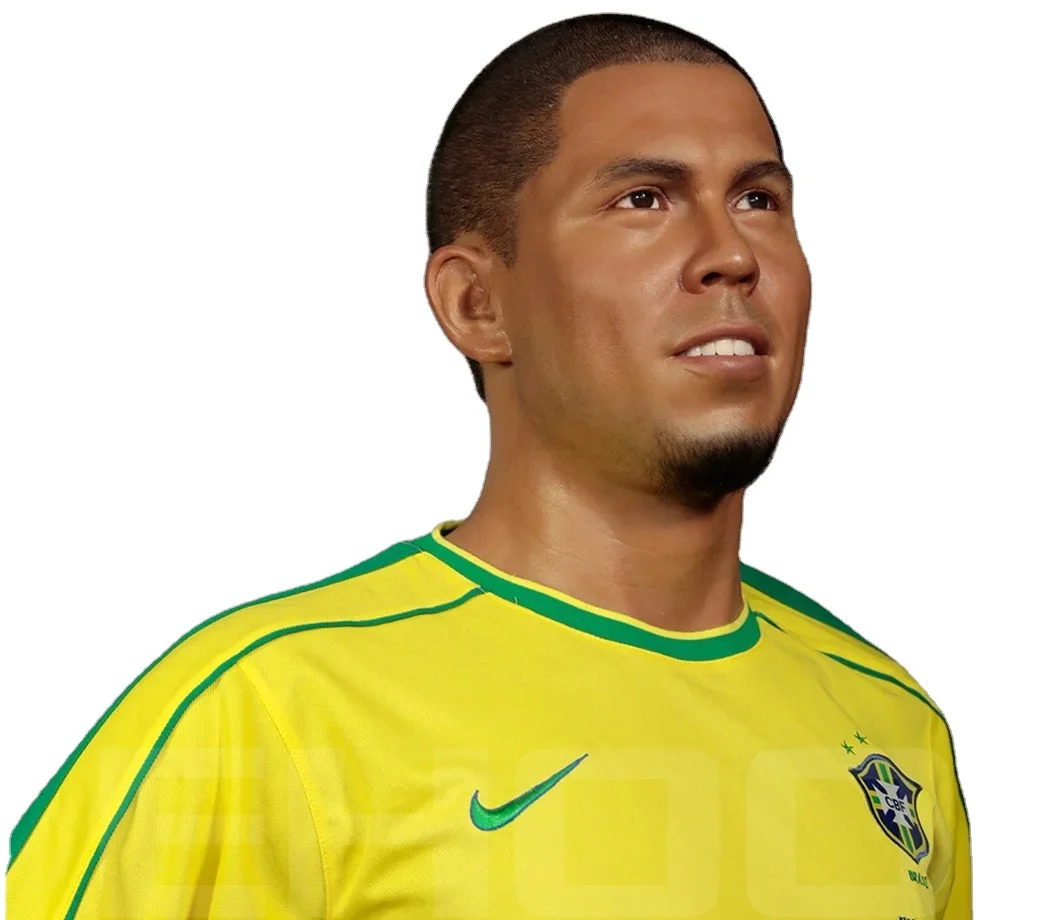 Custom Make Footballer Star Wax Sculpture Soccer Football Figure