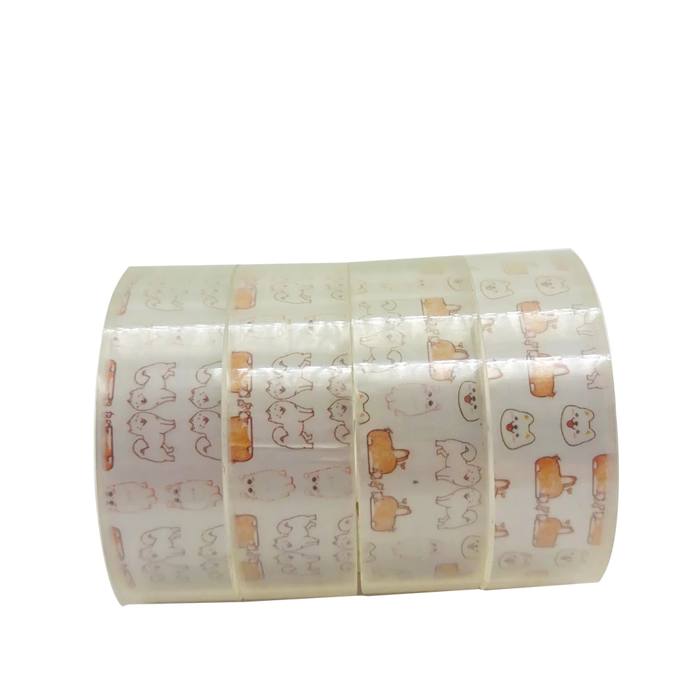industry supply 12 mm No bubble transparent Stationary Tape use for student assignment school office
