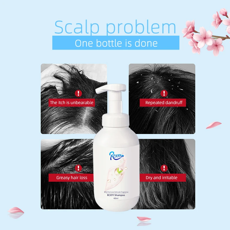 400ml High Quality Hot Sale Mild Formula Disposable Eco-friendly Hair Care Shampoo OEM