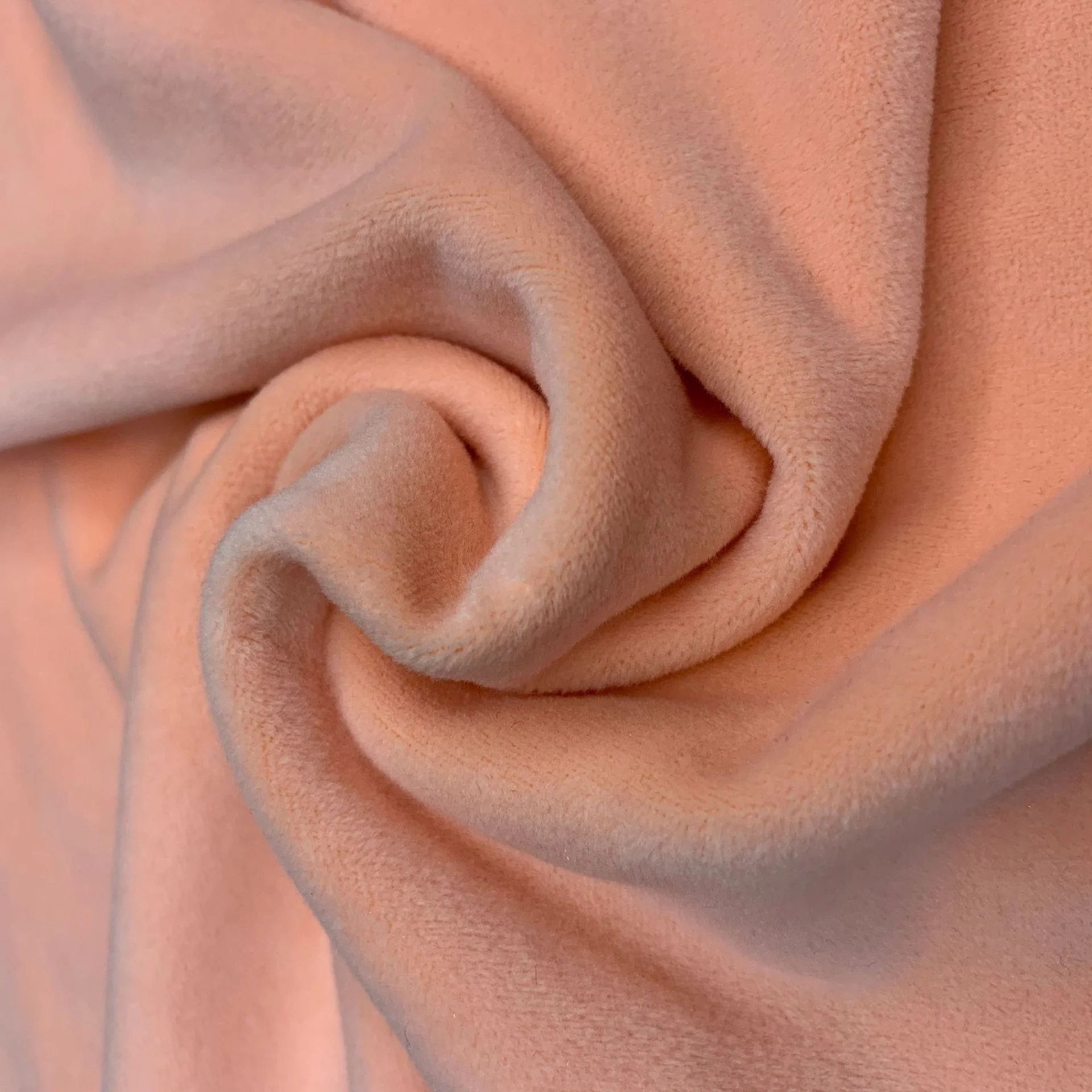 Free Sample Velvet Pajama Fabric Super Soft Spandex Velboa fabric
