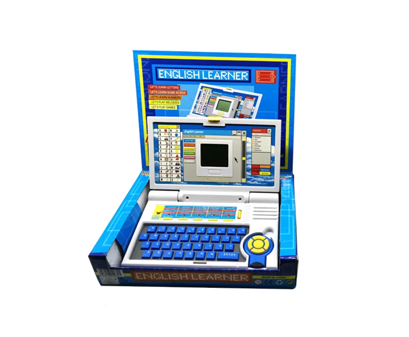 English tablets educational learning toys for kids early educational kids learning laptop
