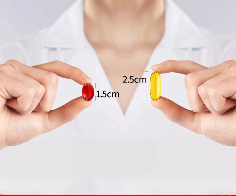 Fast shipping Omega 3 Fish Oil & Antarctic Krill Oil Softgels ISO Customization Softgel Capsules Customizable 5000 Bottles