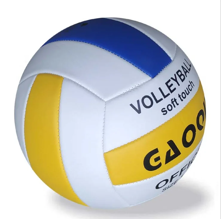 
Professional Official Size 5 Custom Print soft touch Training PVC/PU volleyball 