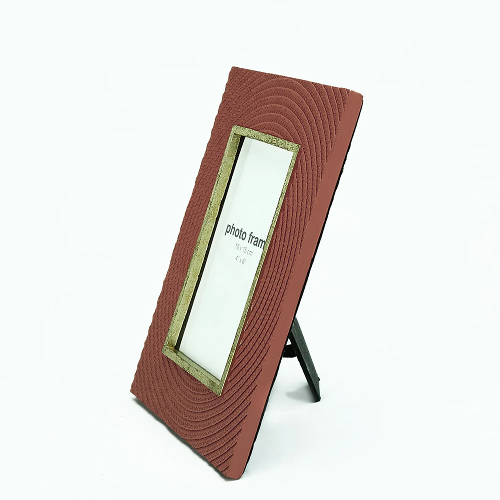 custom Minimalist Picture Mini Resin Photo Frame On Sale for bedroom