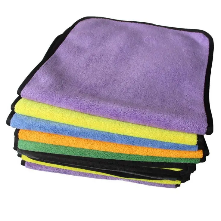 
quick dry super absorbent 1200 gsm microfiber towel car cleaning buffing detailing cloth 