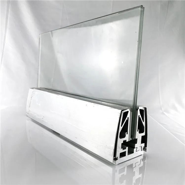 Aluminium U Channel Base Shoe for Glass Balustrades, Balcony Aluminum Profile Glass Railing