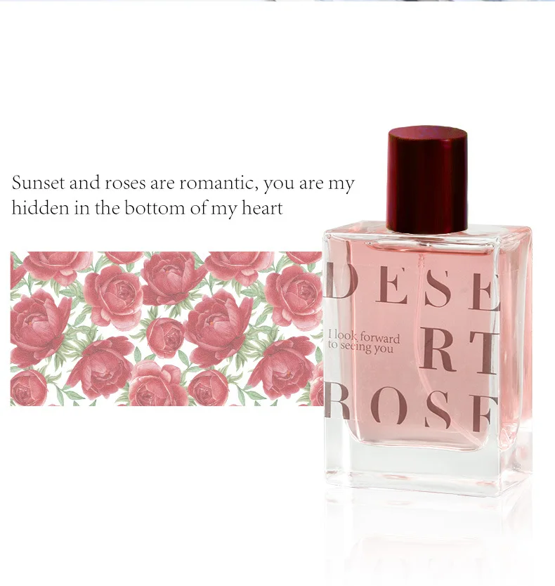 Desert Rose Lady perfume Long lasting Fragrance Student Fragrance Fresh and Long lasting Flower perfume