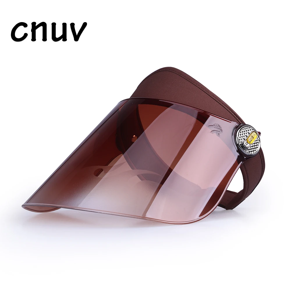 Wholesale High quality plastic cotton sun visor hat summer sports visor caps