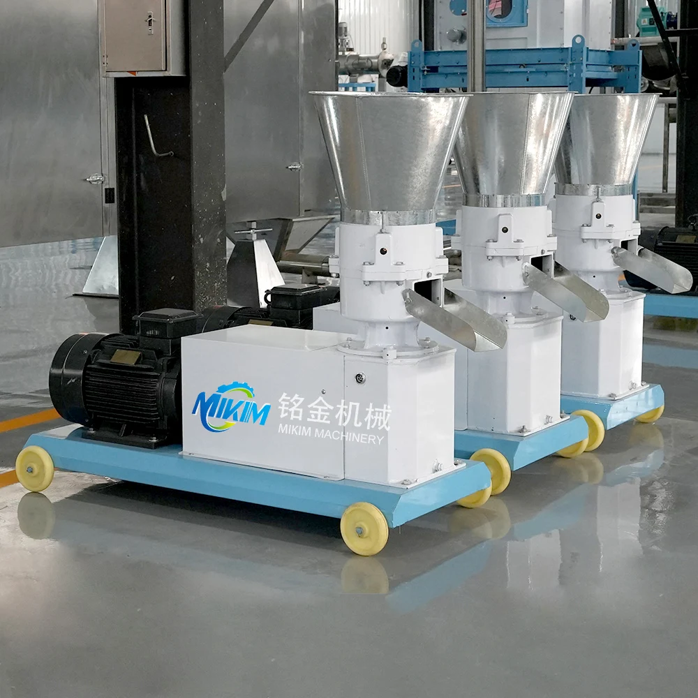 Cattle Chick Goat Poultry Animal Farm Pelletizer Making Processing Feed Pellet Machine