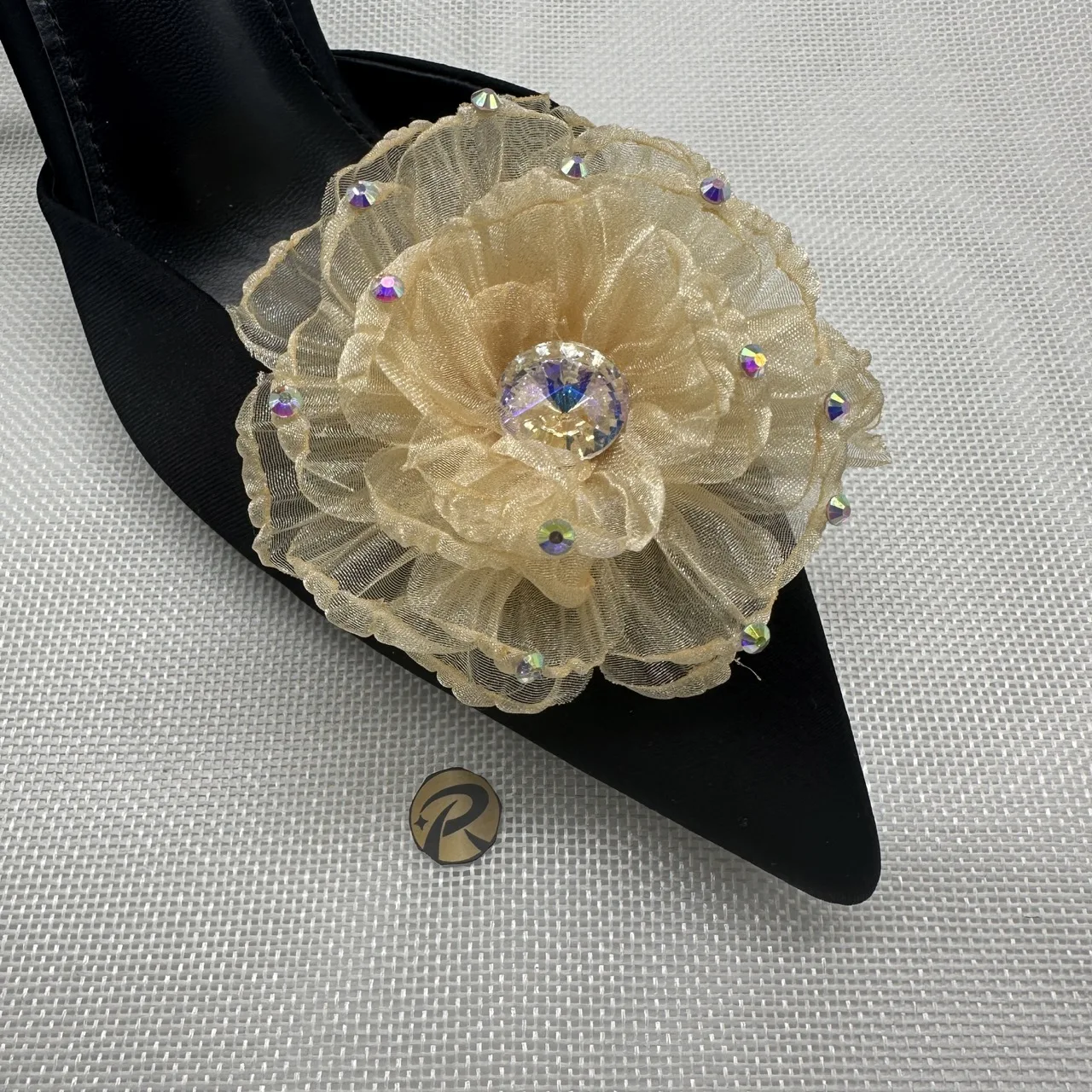 2024 Summer Flower Style Handmade  Shoe Buckles Ladies heels shoes Ornaments Decorations