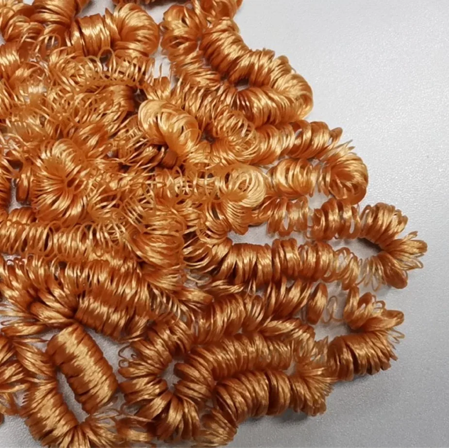 Doll Wig DIY Doll Accessories Fiber Wig Long Hair High Temperature Fashion Imitation