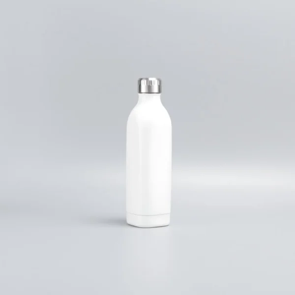  Double Wall Stainless Steel Insulated Vacuum flask 500ml 17oz squared Cola Water Bottle With Custom Laser Engraved