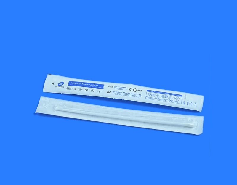 Sterial Swab Viscose Tip Cell VirusMicrobe Sampling Swab Applicator  Disposable Sampling Swab PS Stick Clinical Diagnostics PCR